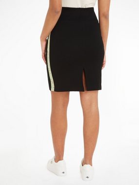 Calvin Klein Jeans Sweatrock LOGO ELASTIC LONG RIB SKIRT