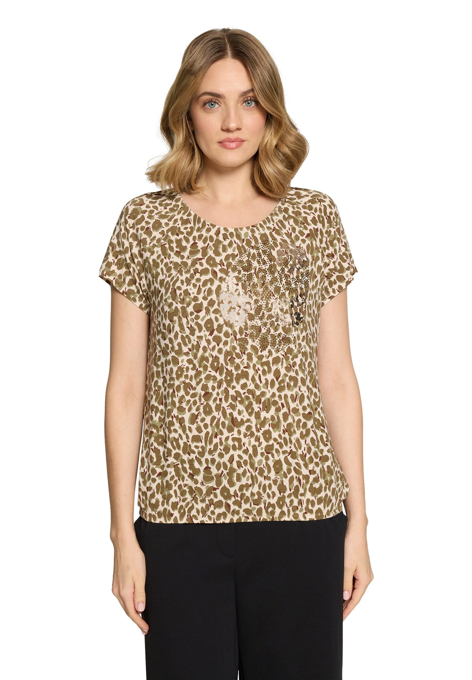 Betty Barclay Kurzarmshirt Damen mit Gummizug (1-tlg)