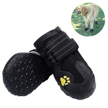 Lubgitsr Hundekostüm Hundeschuhe Pfotenschutz für Hunde Robuste Anti-Rutsch Stiefel Sohle