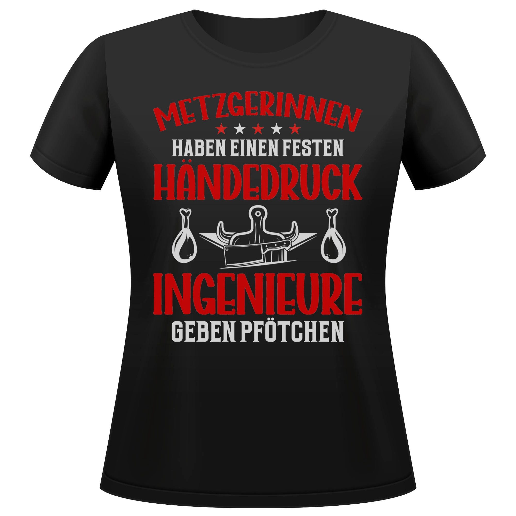 T-Shirt Metzgerin Geschenk Frauen Spruch Beruf Ausbildung Abschluss