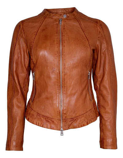 Freaky Nation Bikerjacke »Miss Tula-FN« in taillierter und kurzer Passform