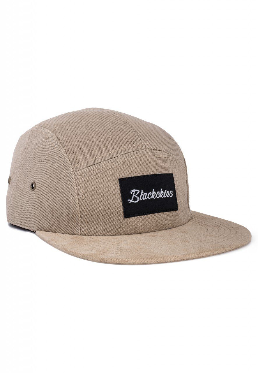 Snapback Cap Port Blair 5-Panel Cap - Beige-Suede
