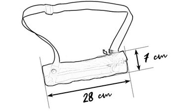 iX-brella Taschenregenschirm Trekking Hülle zum Umhängen für Taschenschirme, innovativ