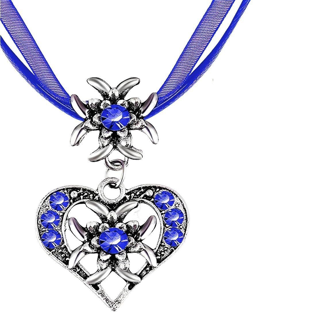 CLTYQ Schmuckset Schmuckset für Damen,Kette und Ohrringe Set,Kostümzubehör, Geschenk für Damen,ideal zu Weihnachten & Valentinstag