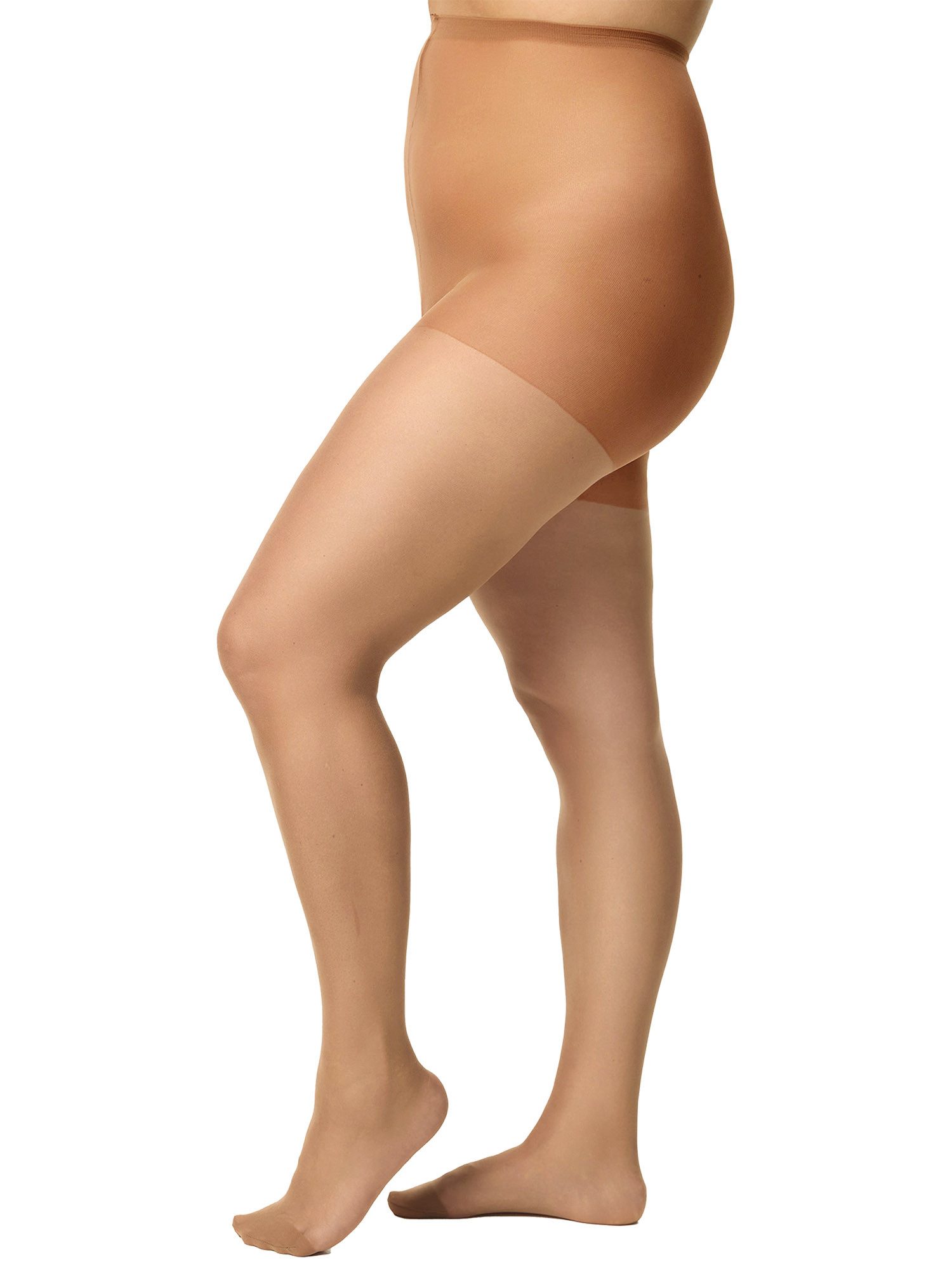 Nur Die Feinstrumpfhose 8er Sparpack Supersitz Große Größen 20 DEN (8 St) nylon transparent Fein-strumpfhose