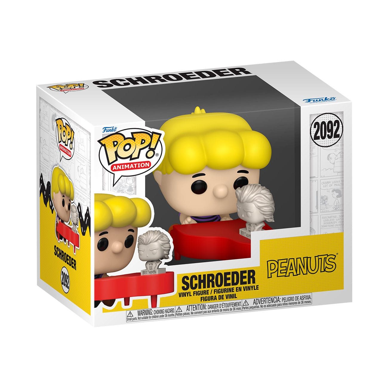 Funko Merchandise-Figur Peanuts POP! Premium Vinyl Figur Schroeder 9 cm