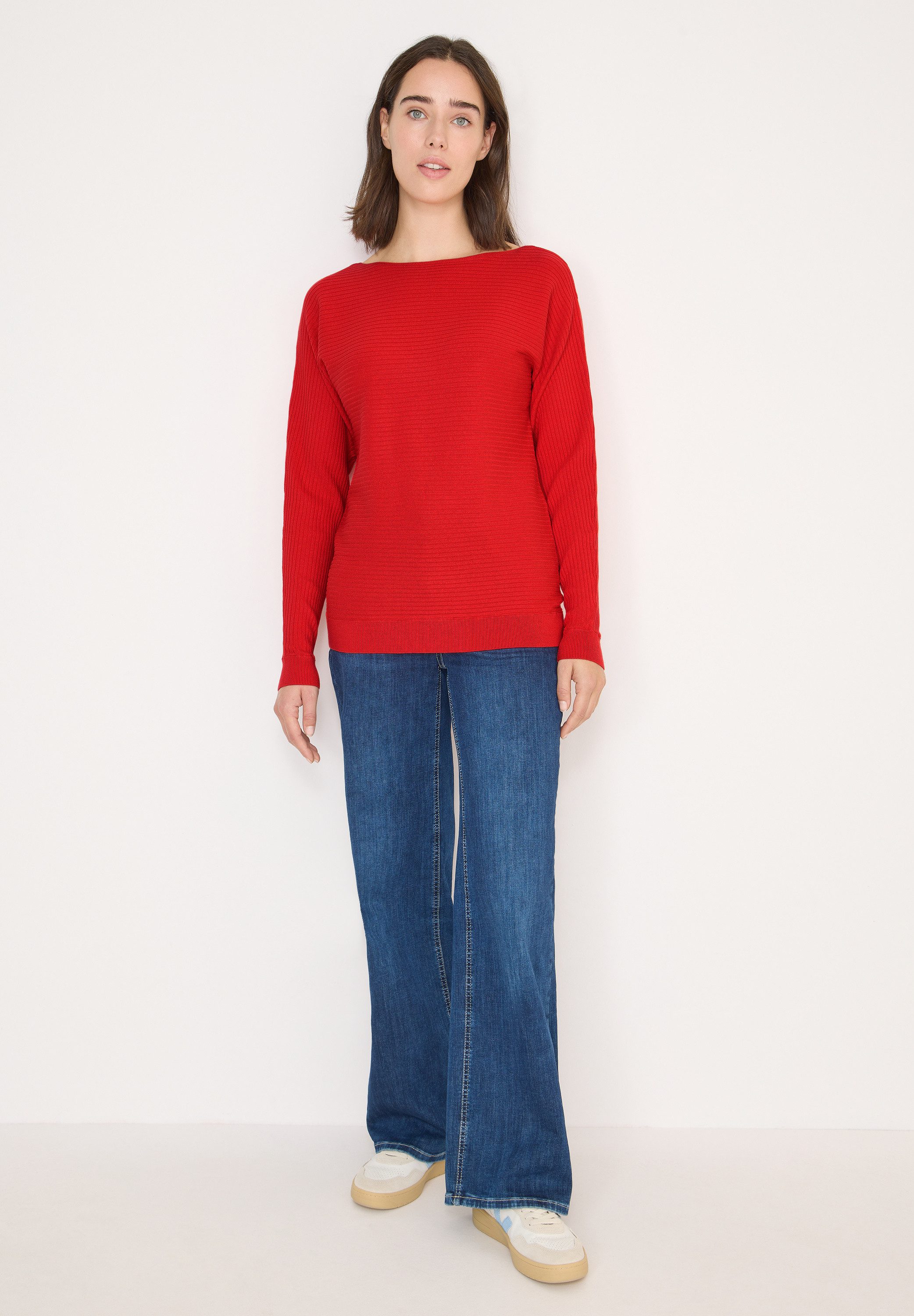 CECIL Strickpullover mit U-Boot-Ausschnitt