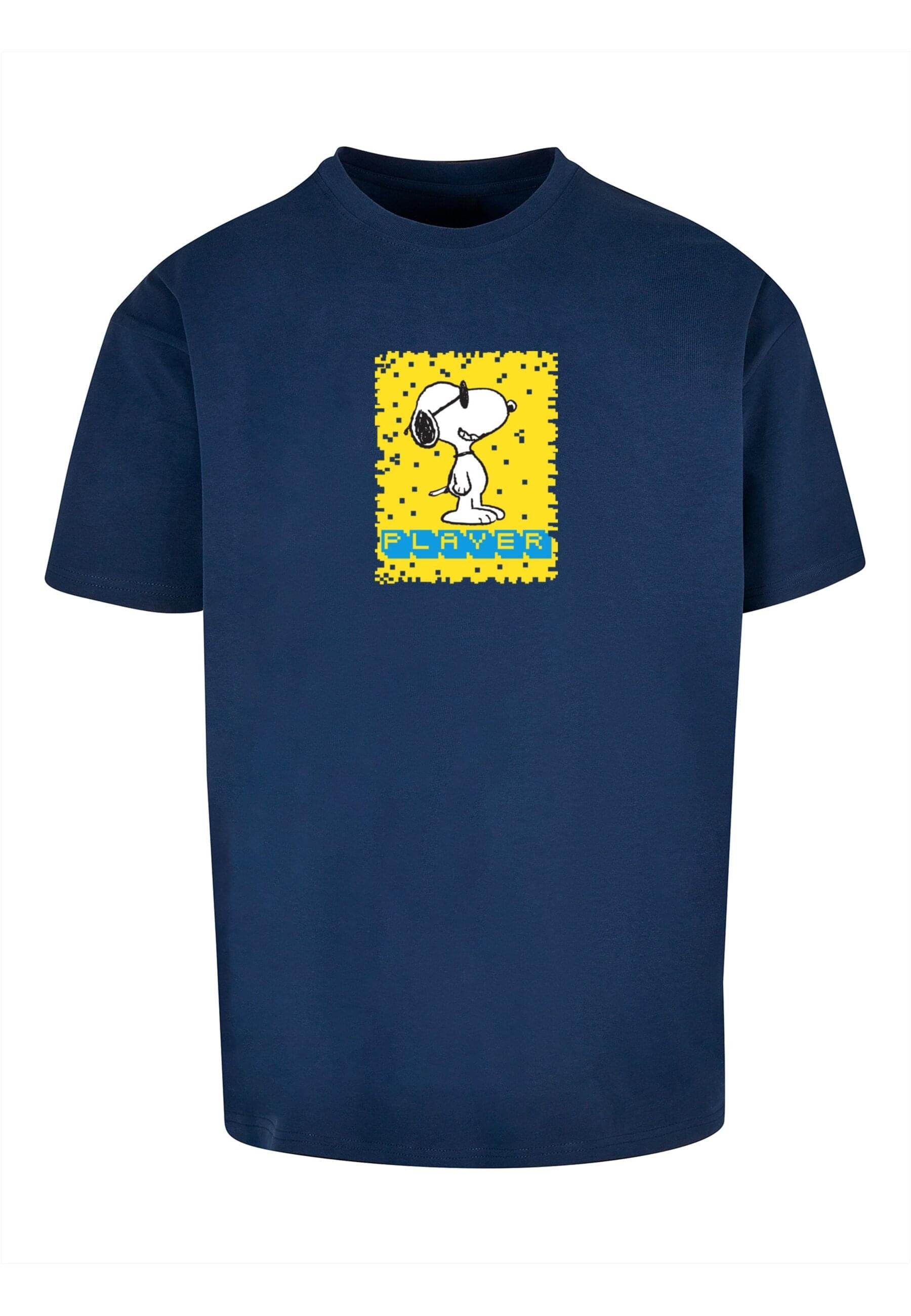 Oversize Tee Peanuts Herren Player - darkblue Heavy Ladies T-Shirt (1-tlg) Merchcode