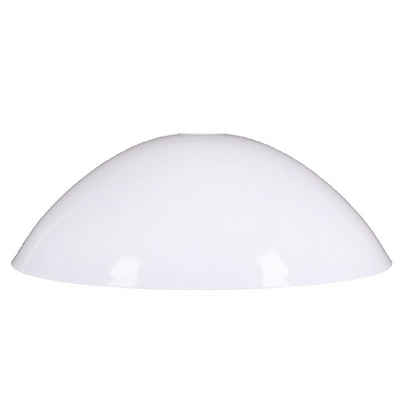 Home4Living Lampenschirm Lampenglas Pendelglasschirm Ersatzglas Ø 360mm Glasschirm Weiß, Dekorativ