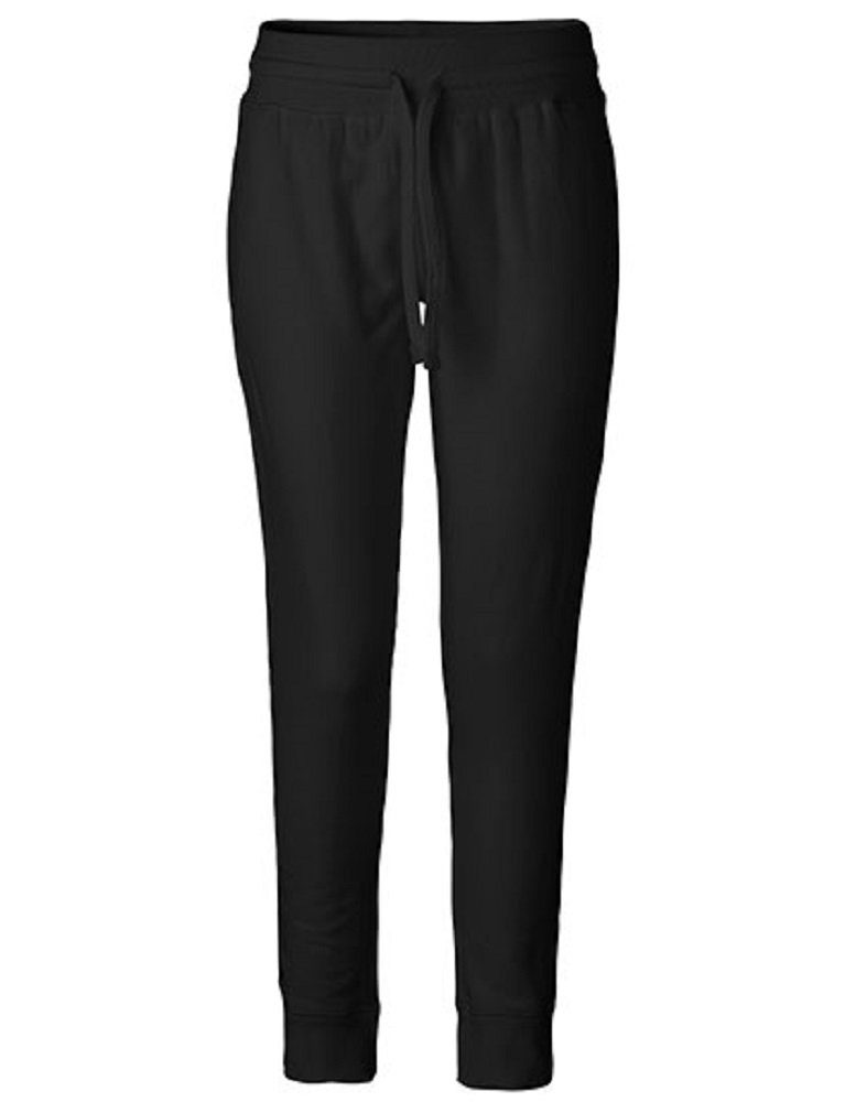 schwarz Sweatpants Jogging Kinder Hose für Bio-Baumwolle aus u. Jogginghose Mädchen Jungen Neutral