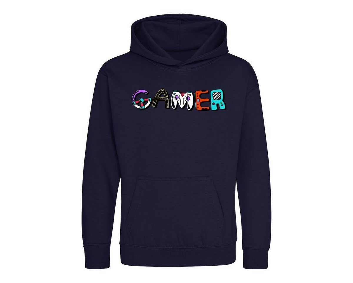 Youth Designz Kapuzenpullover Gamer Kinder Hoodie Pullover für Jungen mit trendigem Frontprint