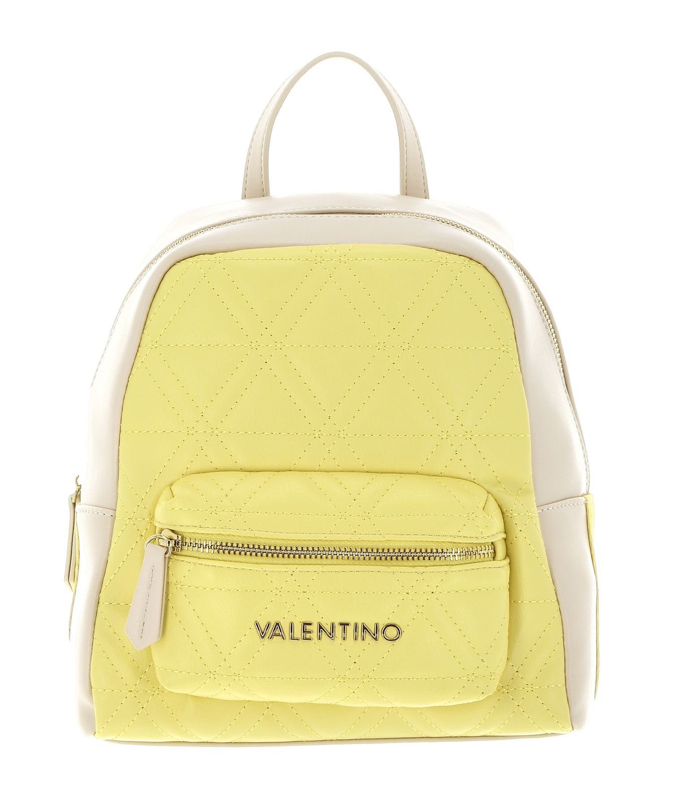 VALENTINO BAGS Rucksack Palm Re Lime / Ecru | Rucksacktaschen