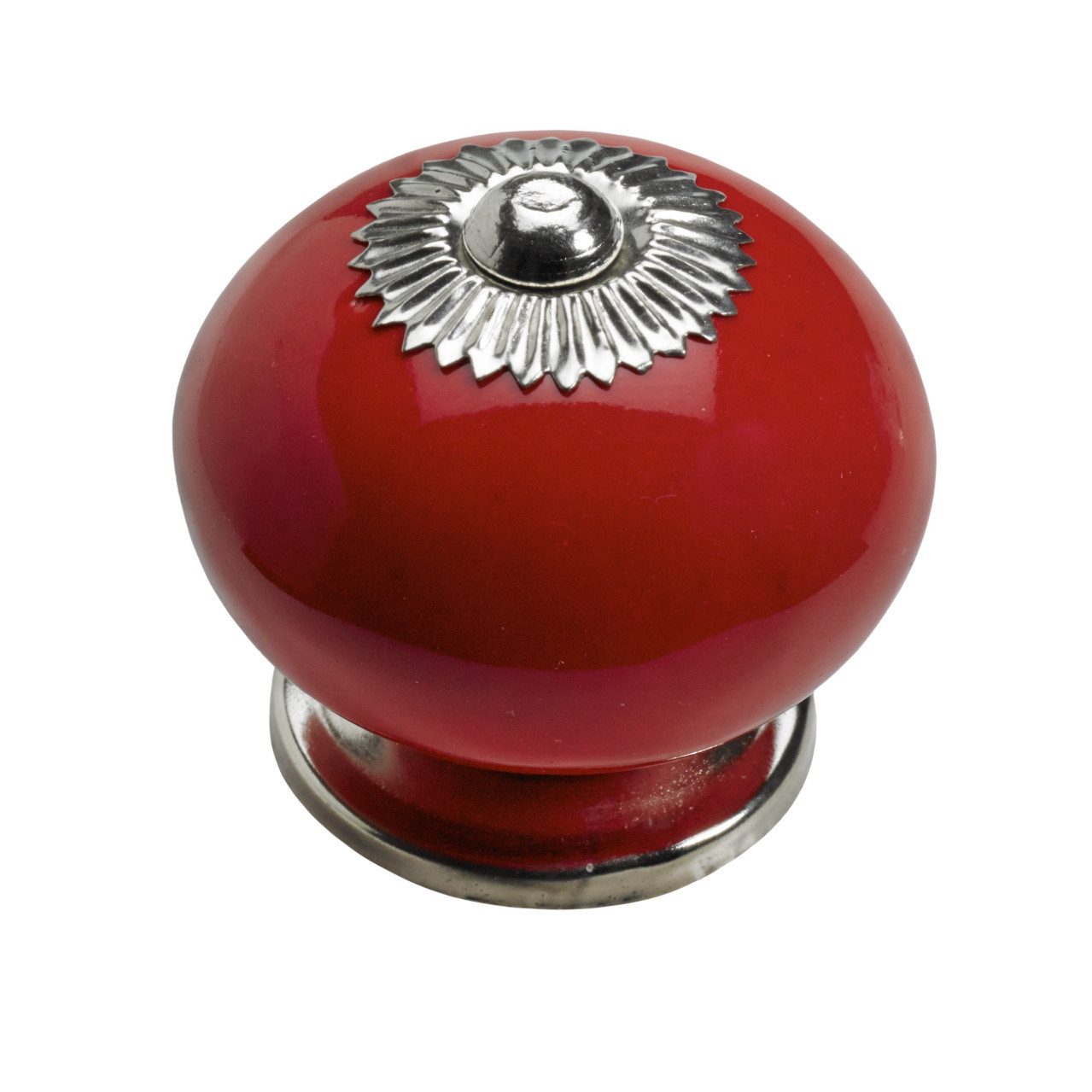 Hettich Мебельgriff Hettich Мебельknopf Keramik rot Ø 40,0 mm - 1 Stück