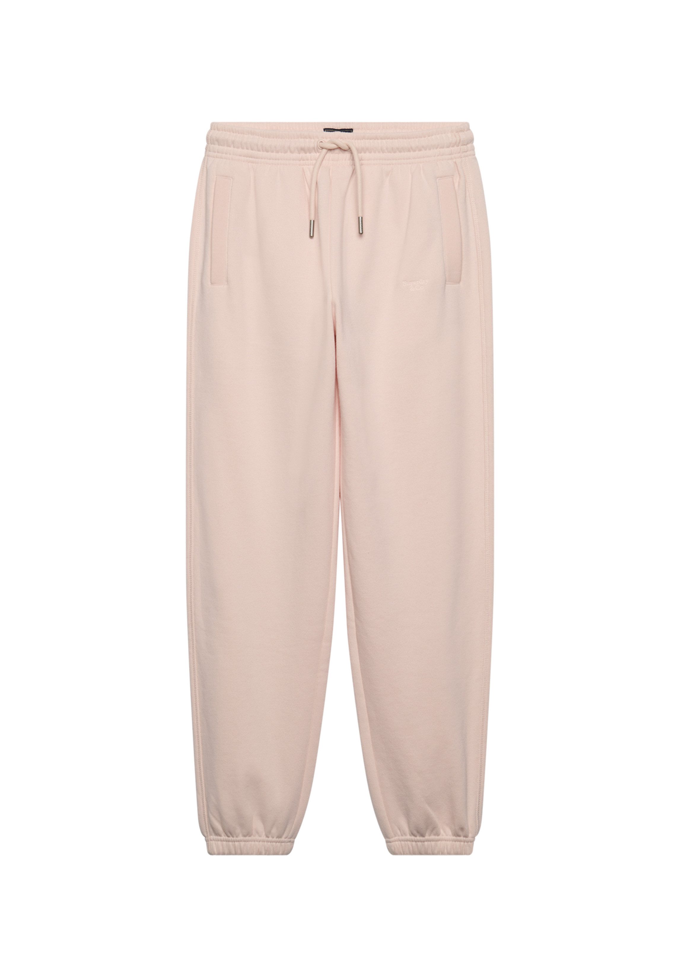 Superdry Sweathose SIGNATURE EMB CUFFED JOGGER Baumwollmischung, relaxed fit – Bild 5 von 5