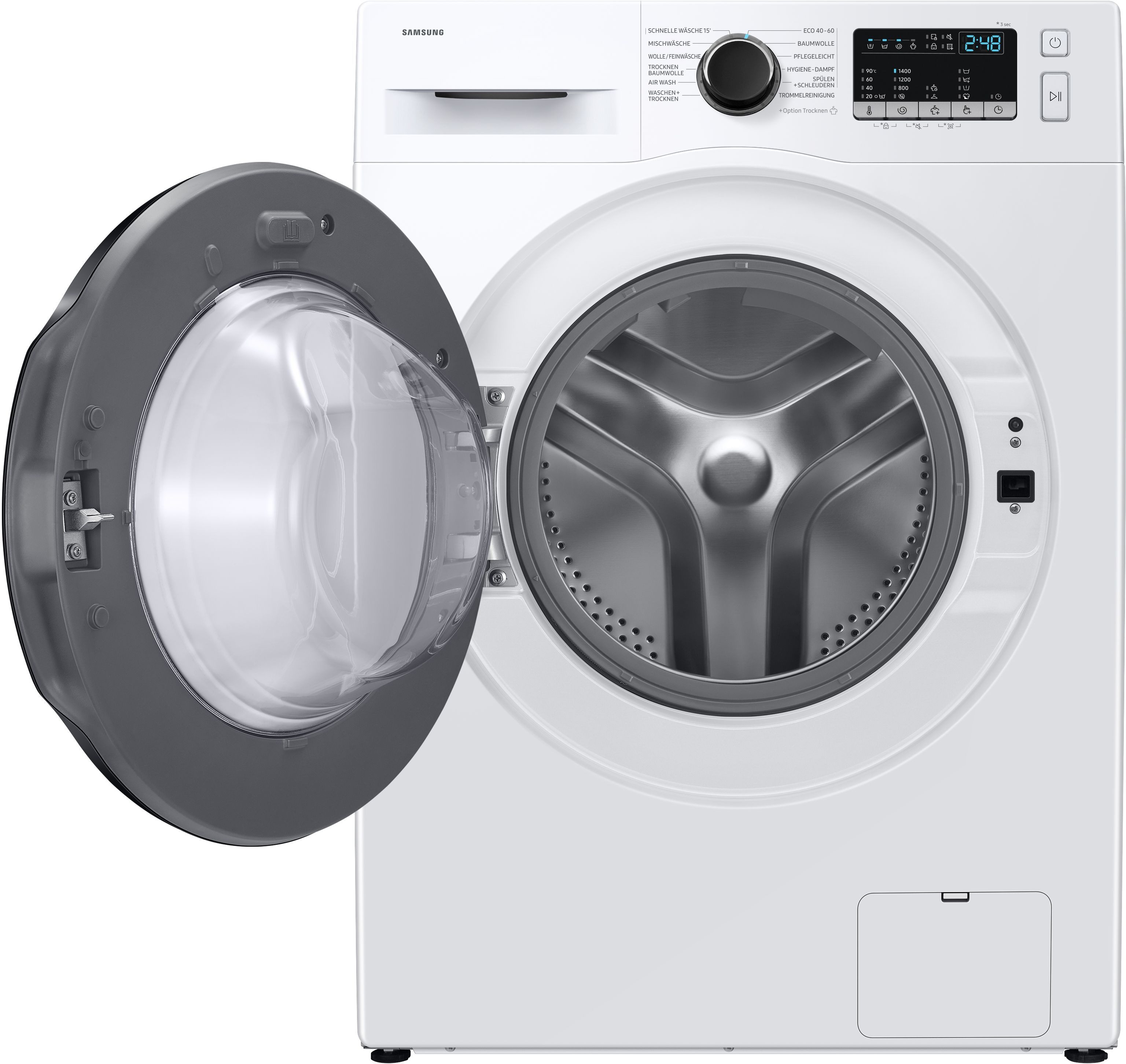 Samsung Waschtrockner WD80HG4U04BE, 8 kg, 6 kg, 1400 U/min