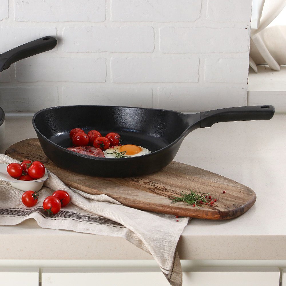 NEOFLAM® Bratpfanne Vulcan Schwenkpfanne 28cm, Aluminiumguss (1-tlg)