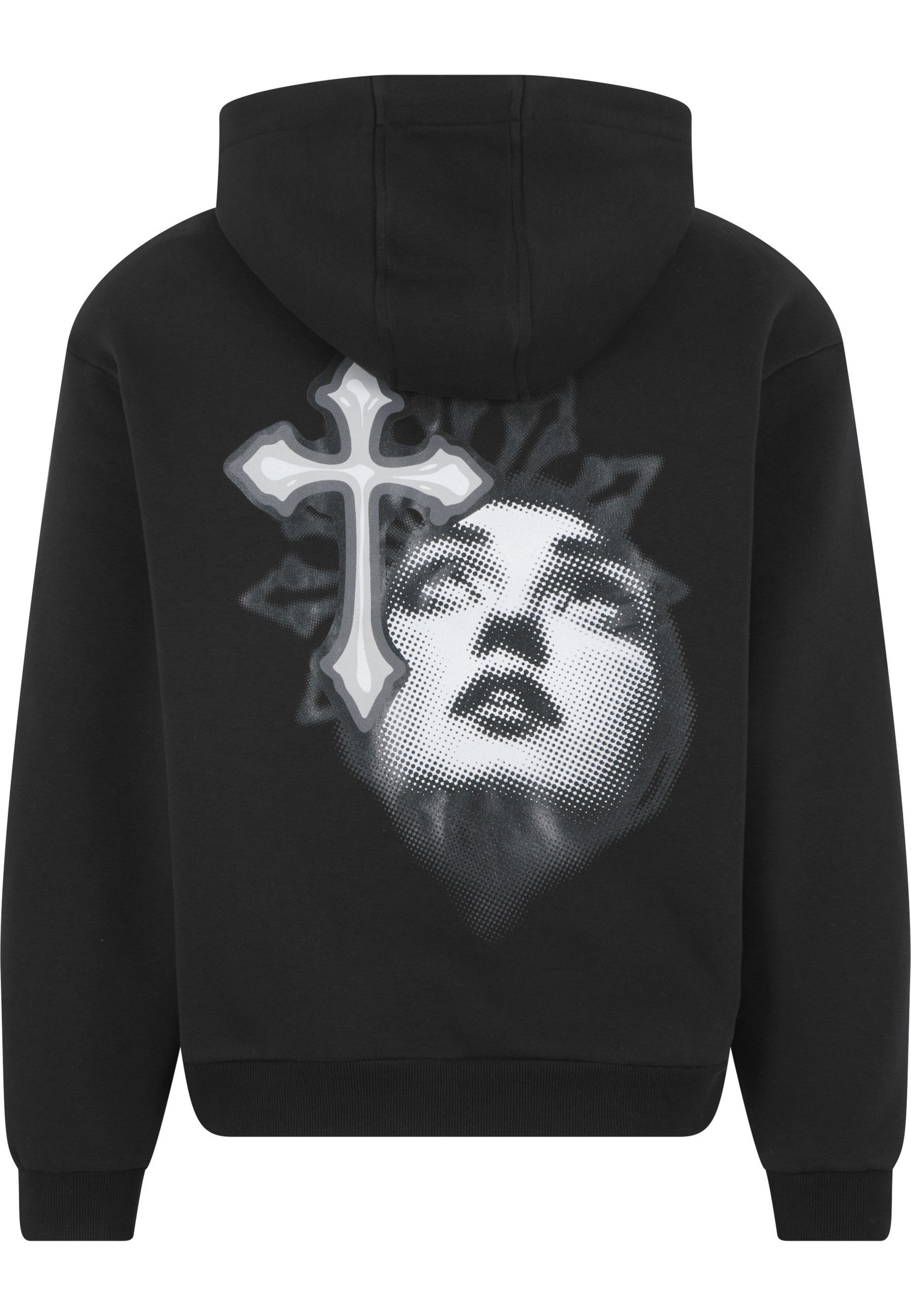 MisterTee Kapuzensweatshirt MisterTee Innocent Face Fluffy Hoody (1-tlg)