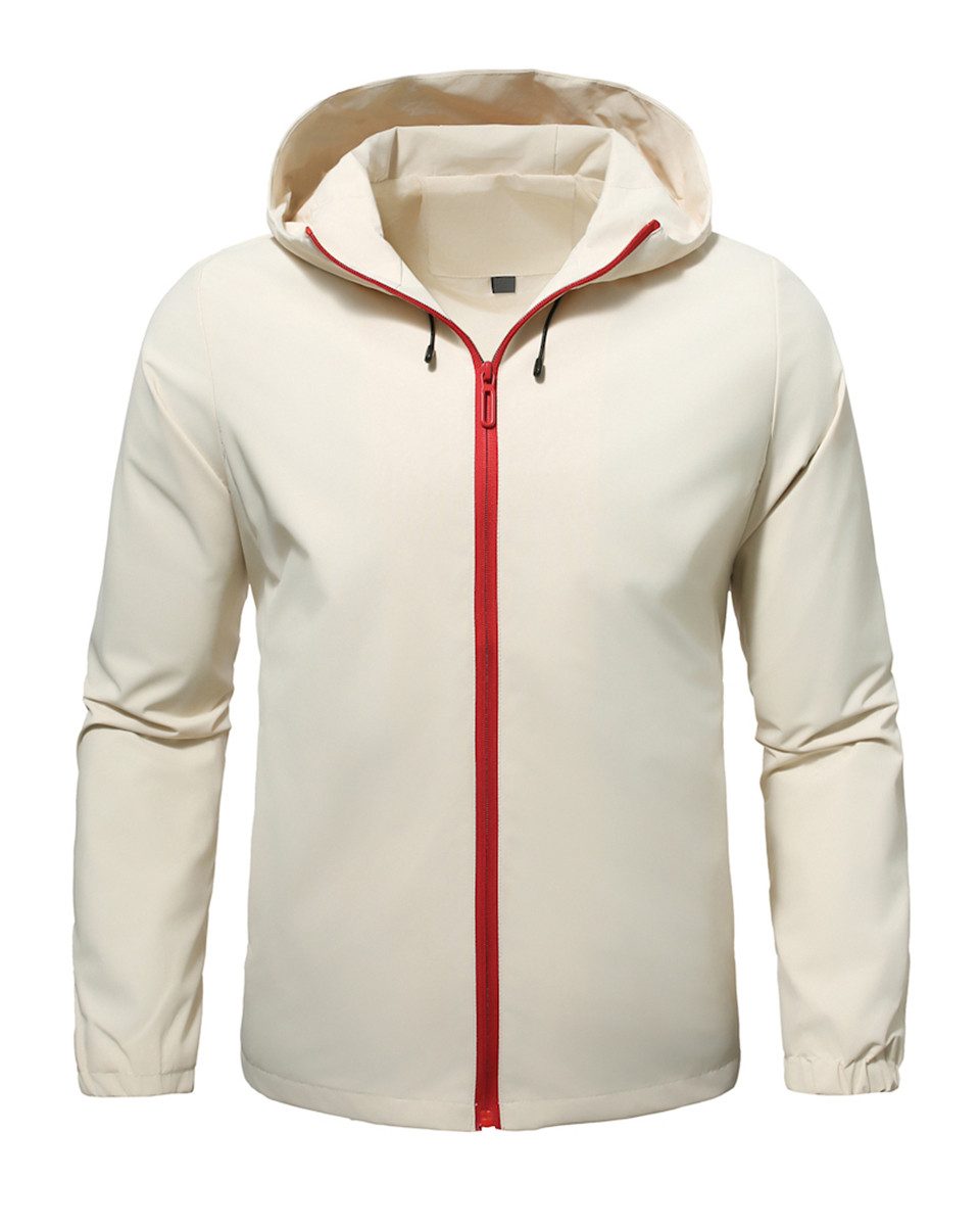 YOUTHUP Funktionsjacke Herren Colorblock Kapuzenjacke – lockere Passform