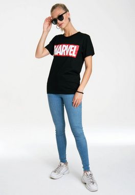 LOGOSHIRT T-Shirt Marvel Comics mit lizenziertem Originaldesign