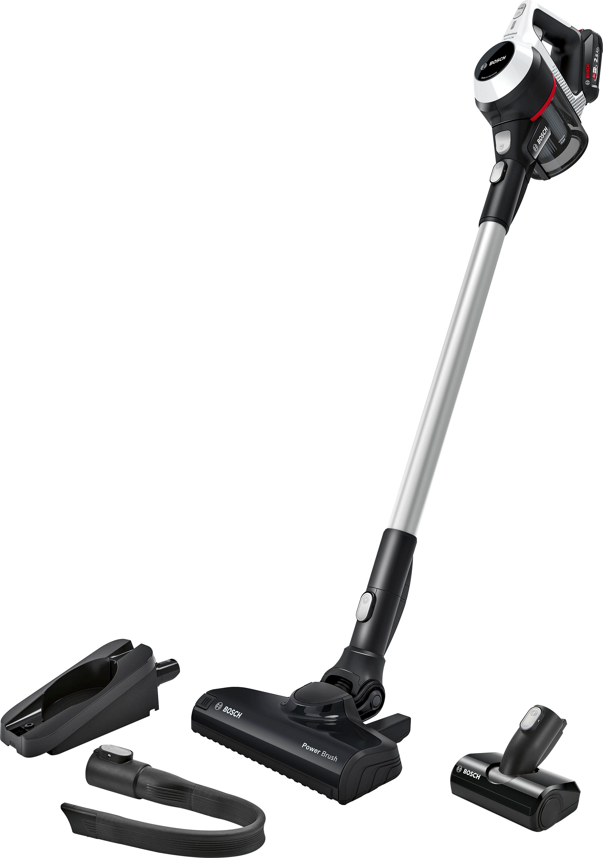 BOSCH Akku-Stielstaubsauger Unlimited BKS611MTB, beutellos, besonders leicht - nur 2,3 kg schwer