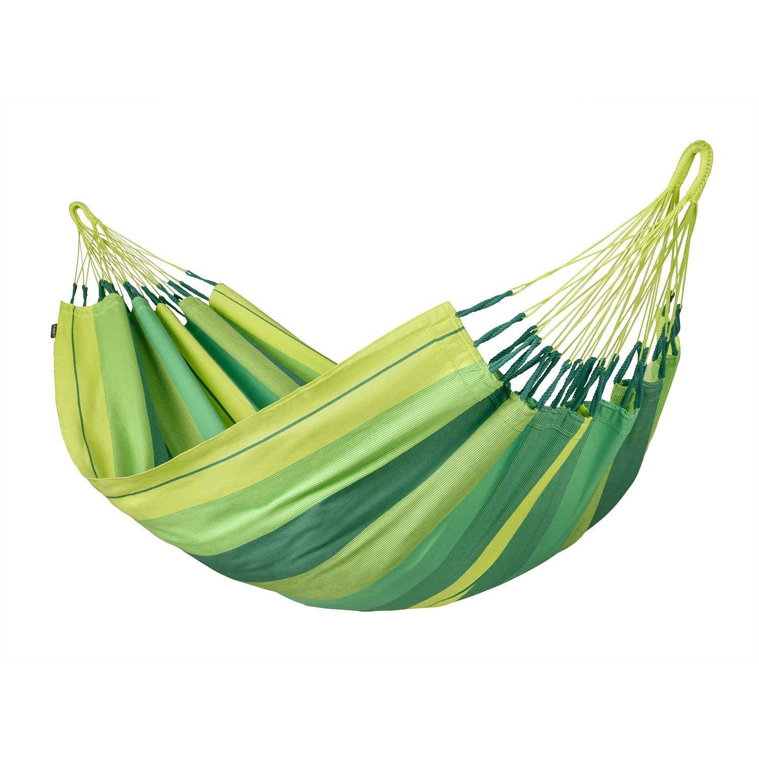 Hängematte Single Hängematte Modesta jungle grün La Siesta Bio Baumwolle