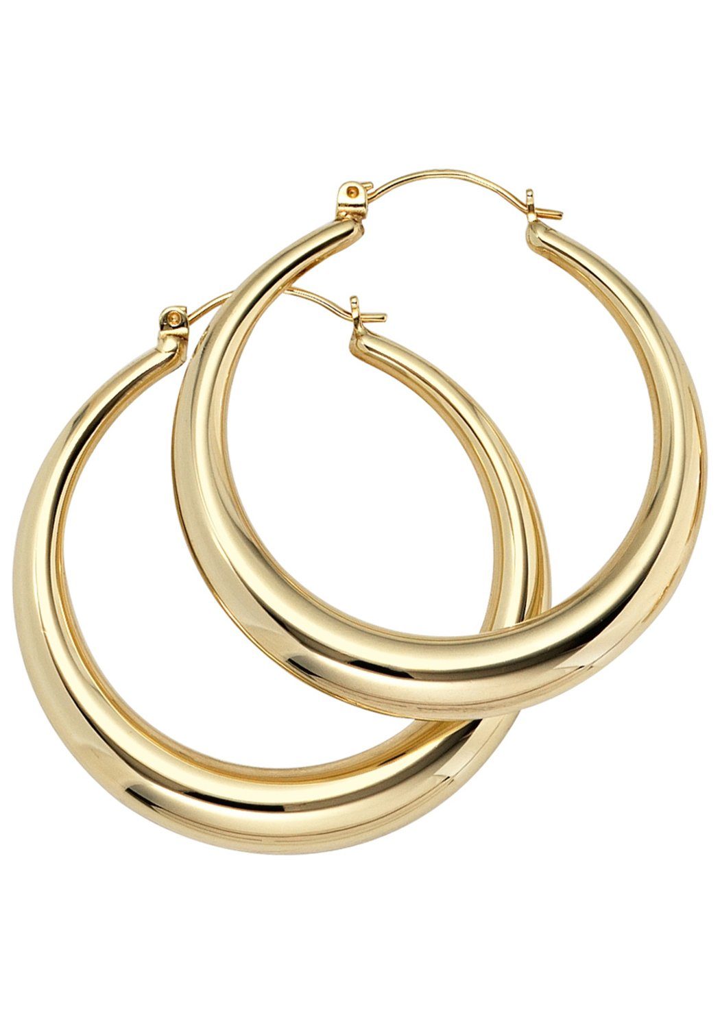 JOBO Paar Creolen, rund 333 Gold günstig online kaufen