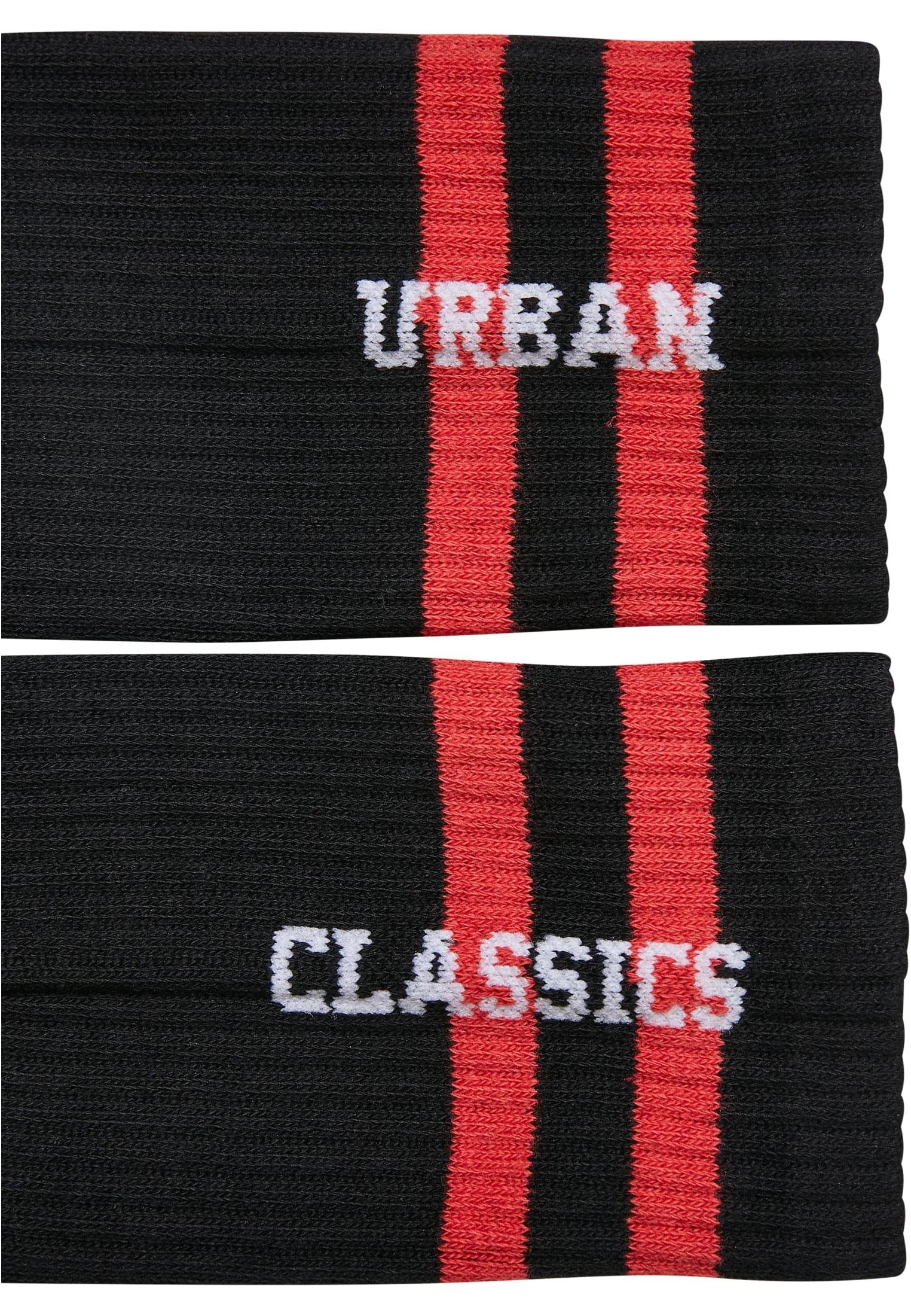 URBAN CLASSICS Freizeitsocken Accessoires Logo Socks 5-Pack (1-Paar)
