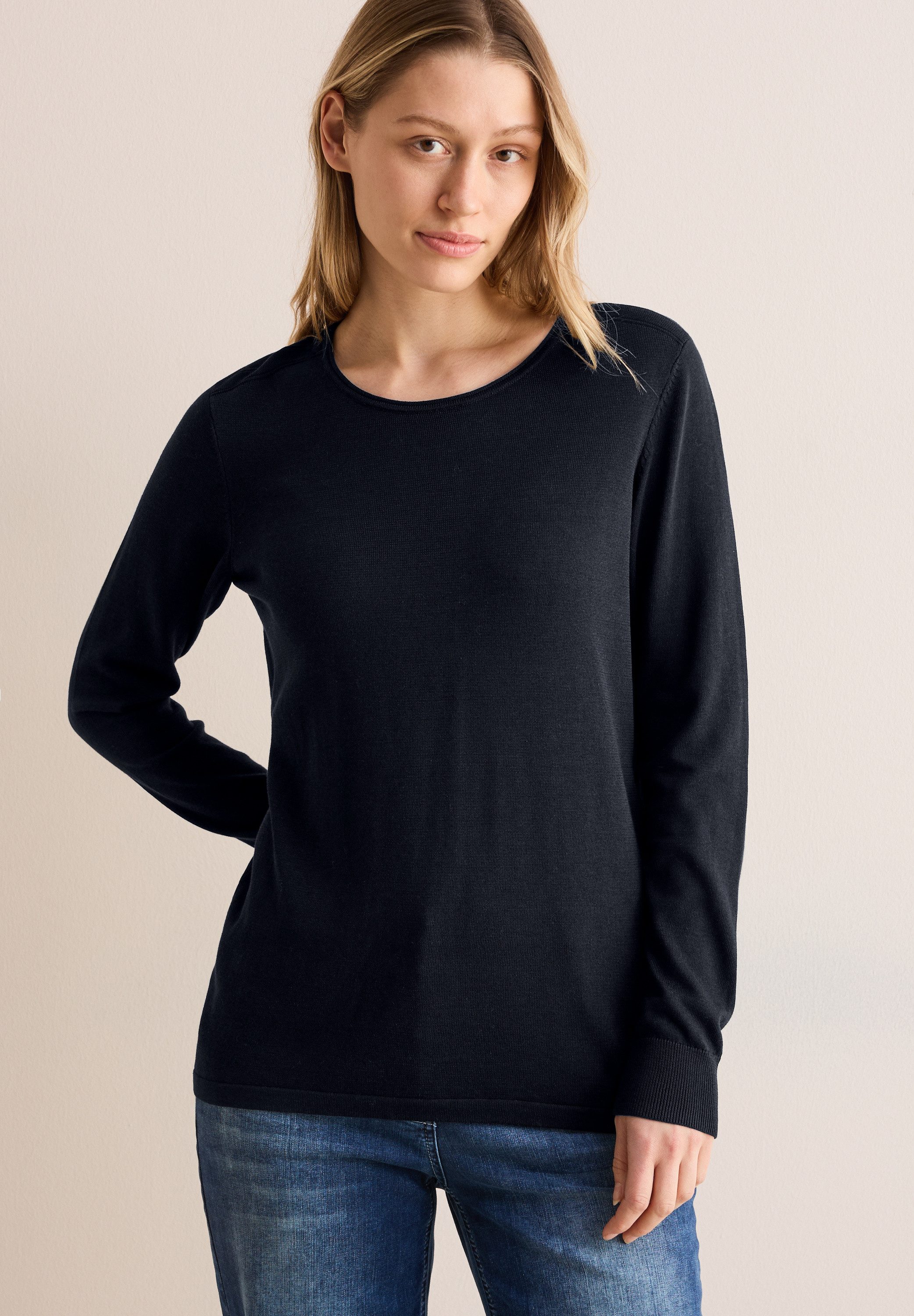Cecil Strickpullover, im soften Baumwoll-Mix günstig online kaufen