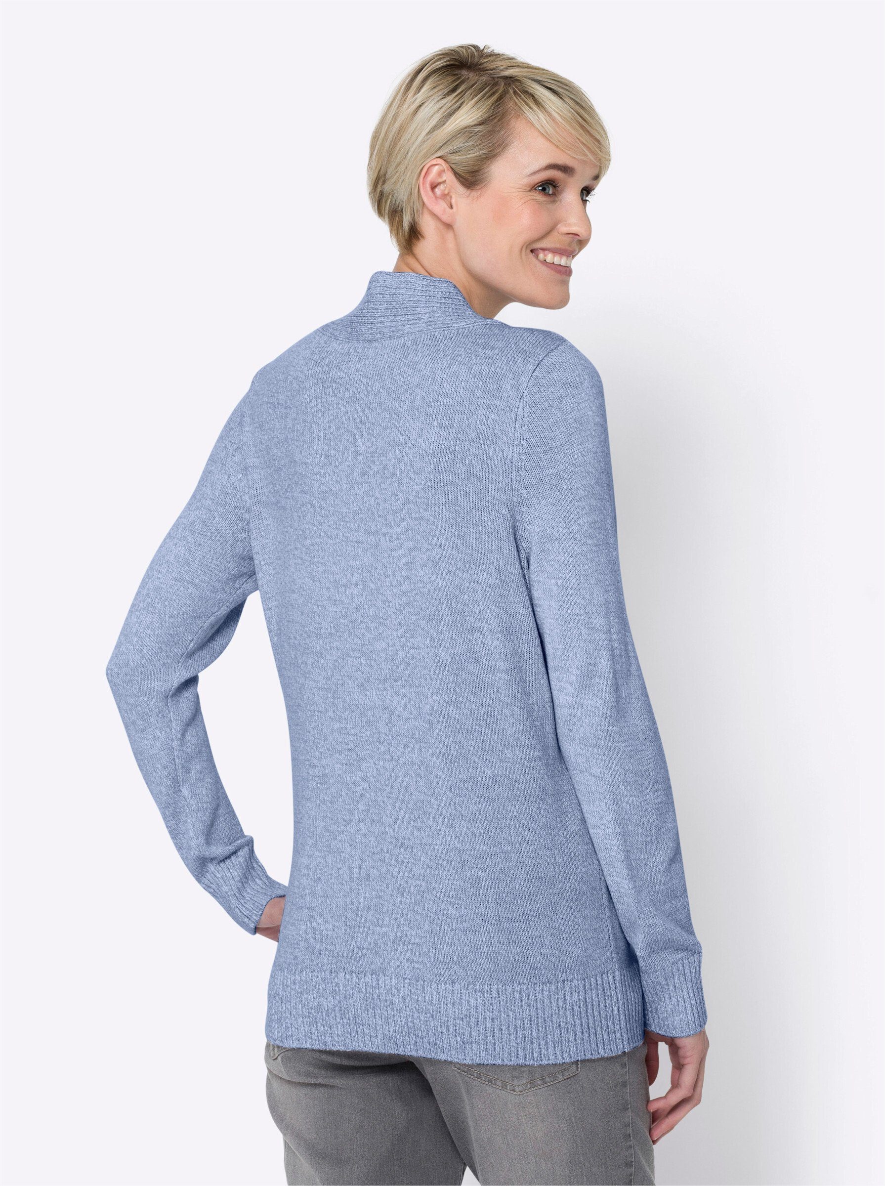 Sieh an! Strickpullover 2-in-1-Pullover günstig online kaufen