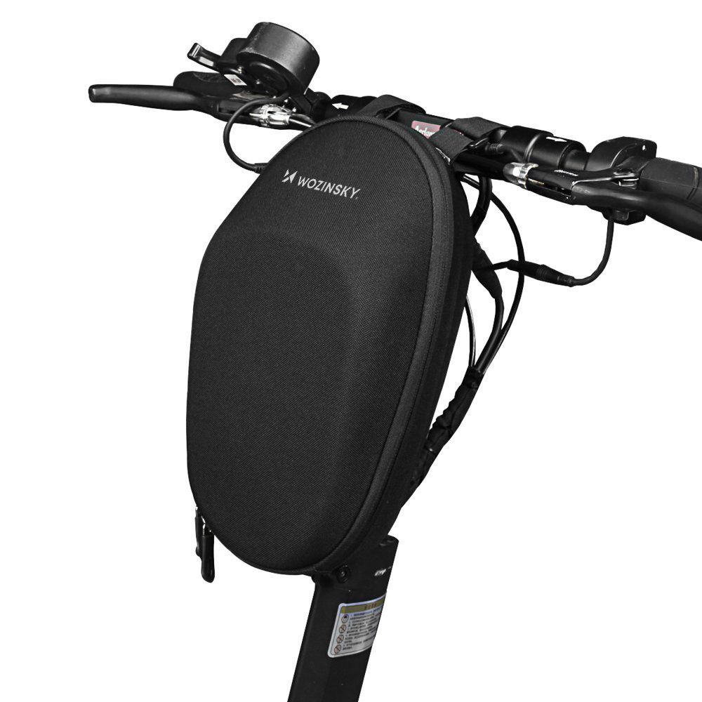 Wozinsky Fahrradtasche Wozinsky wasserdichte Scooter Lenkertasche Rollertasche 4l Schwarz (1-tlg)