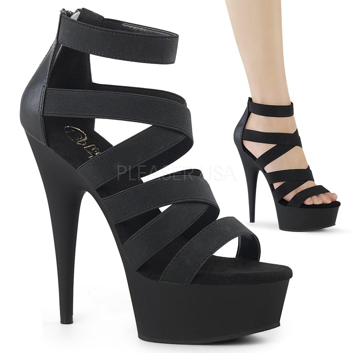 Pleaser 15 High-Heel-Pumps