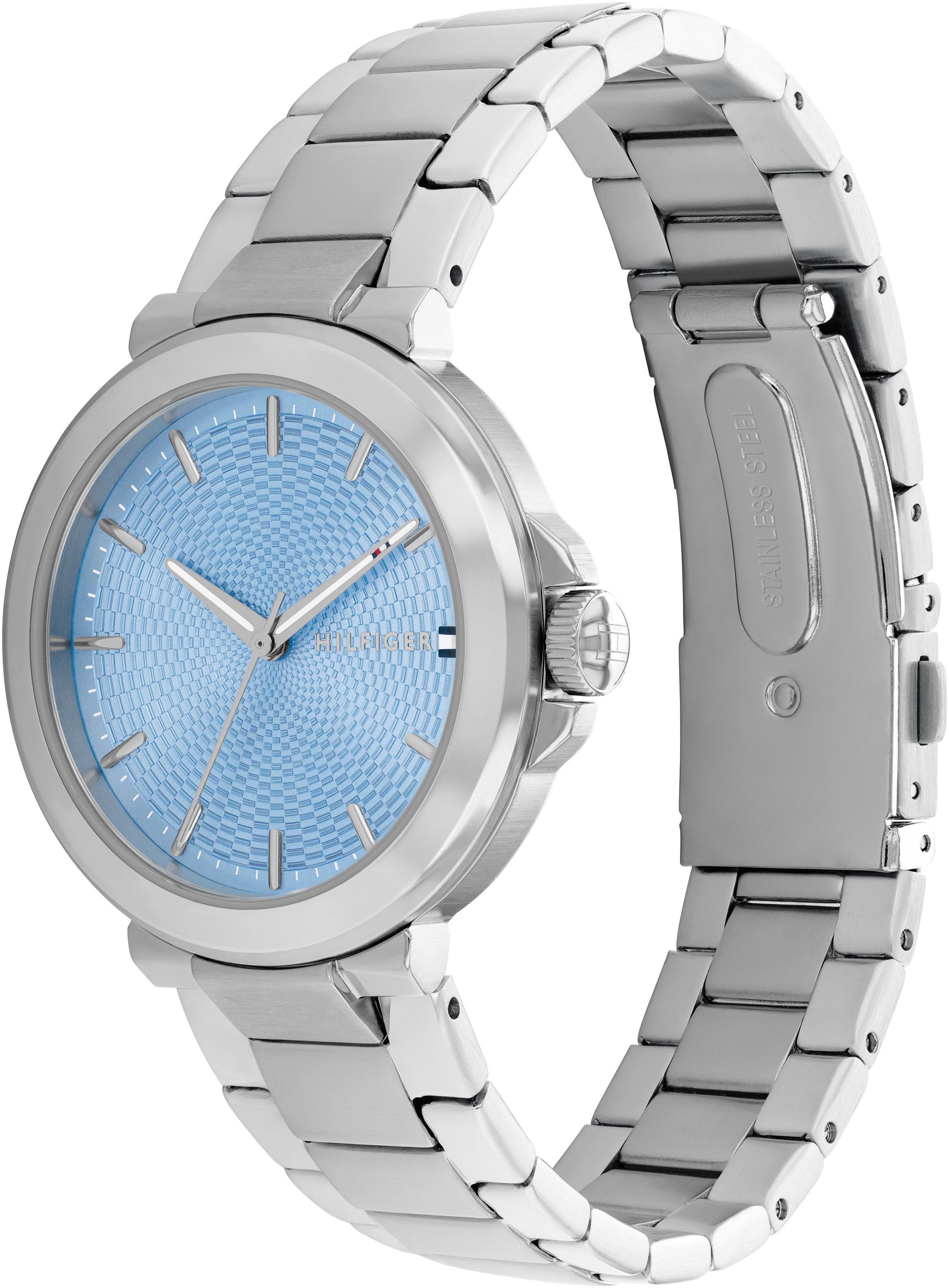 Tommy Hilfiger Quarzuhr LORI 1782777, Armbanduhr, Damenuhr, Edelstahlarmban günstig online kaufen