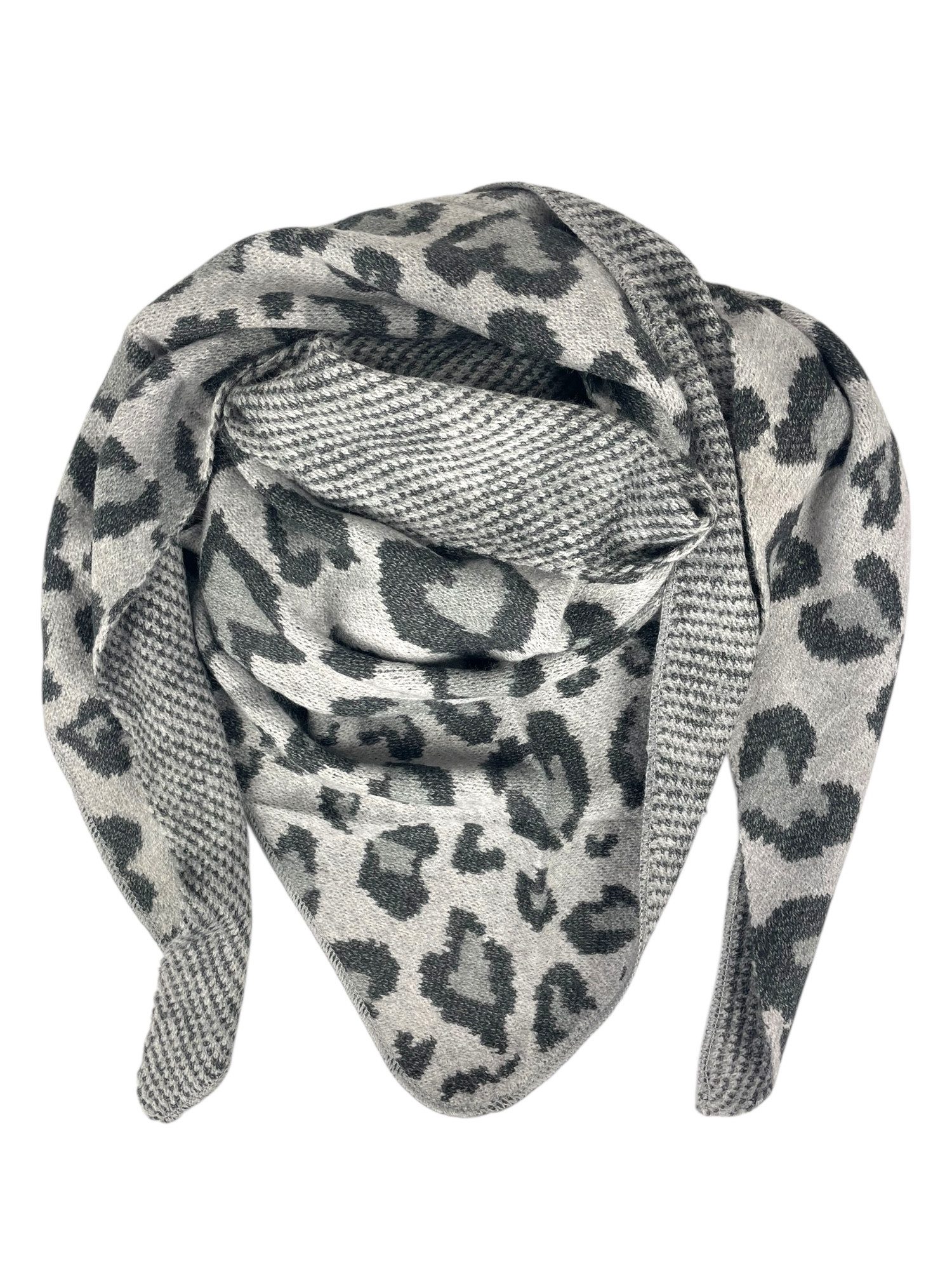 Taschen4life XXL-Schal Dreiecksschal SW175 Leopard & günstig online kaufen