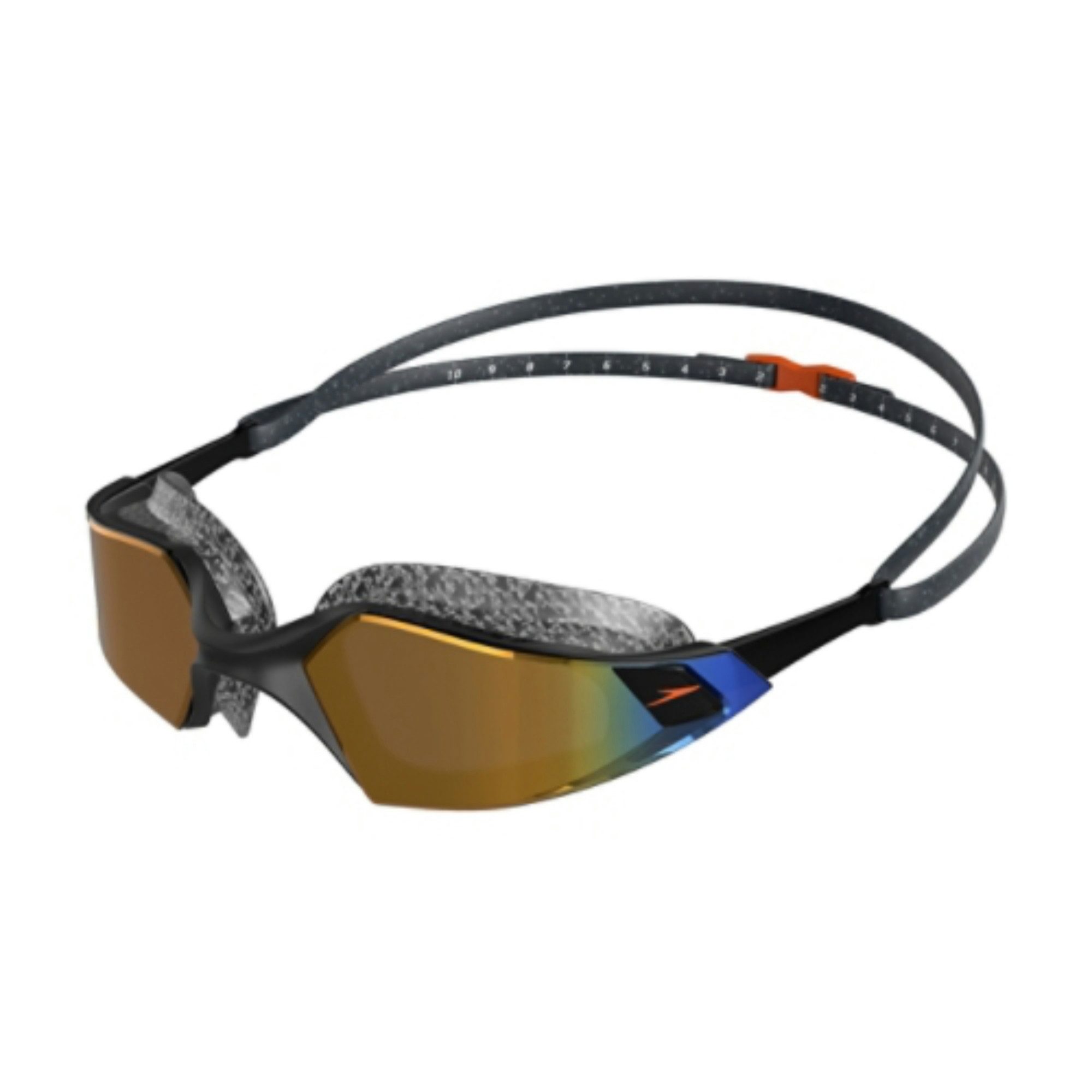 Speedo Schwimmbrille Speedo Aquapulse Pro mirror, 100% UV-Schutz und latexfrei