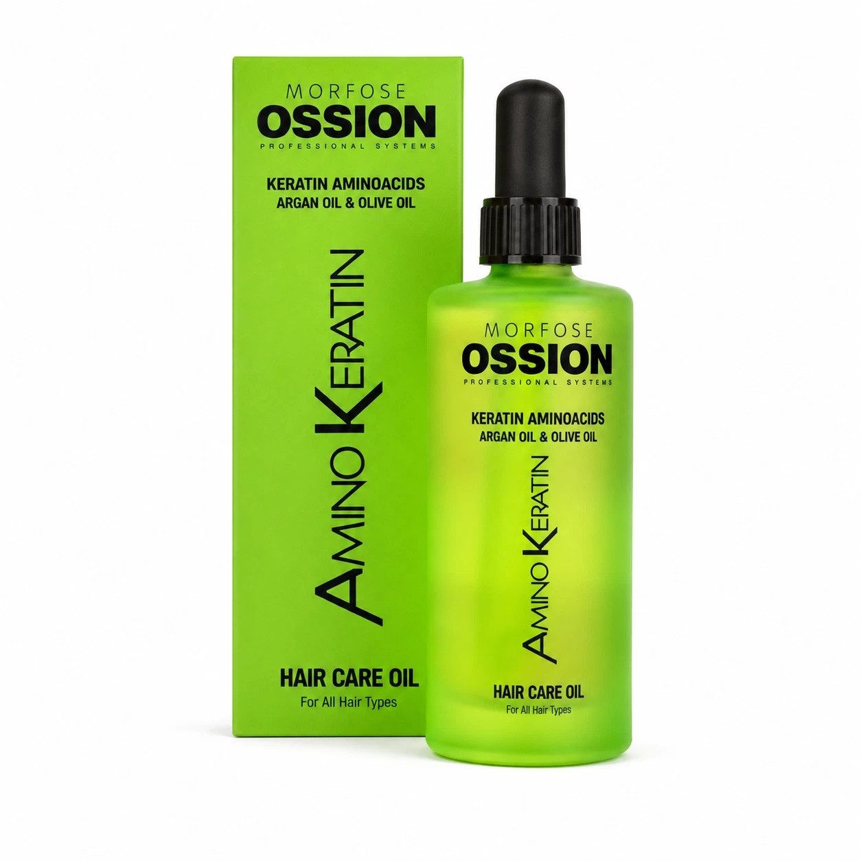 Morfose Haaröl Ossion Amino Keratin, mit Keratin & Arganöl, Anti-Frizz