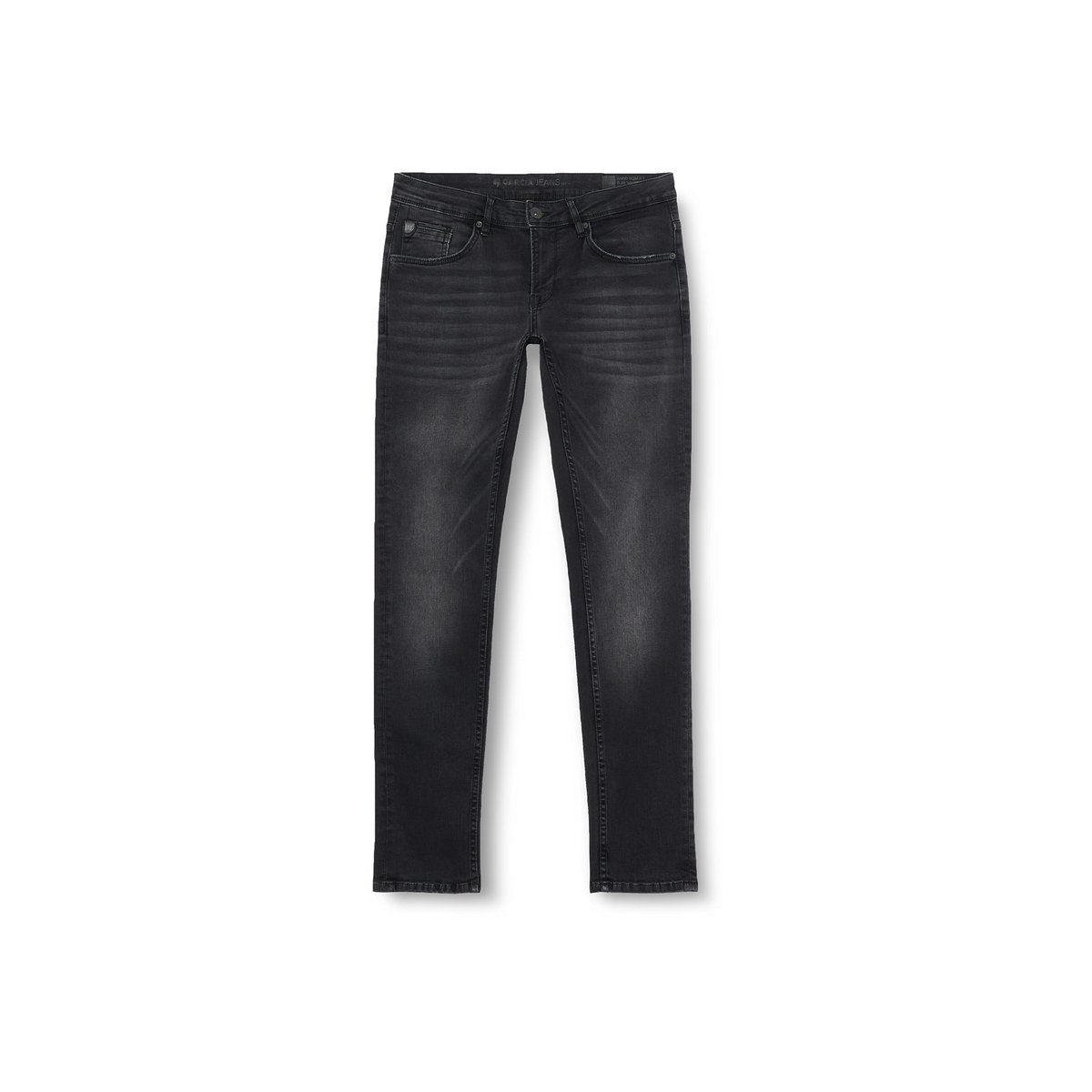 Garcia 5-Pocket-Jeans dunkel-blau (1-tlg)