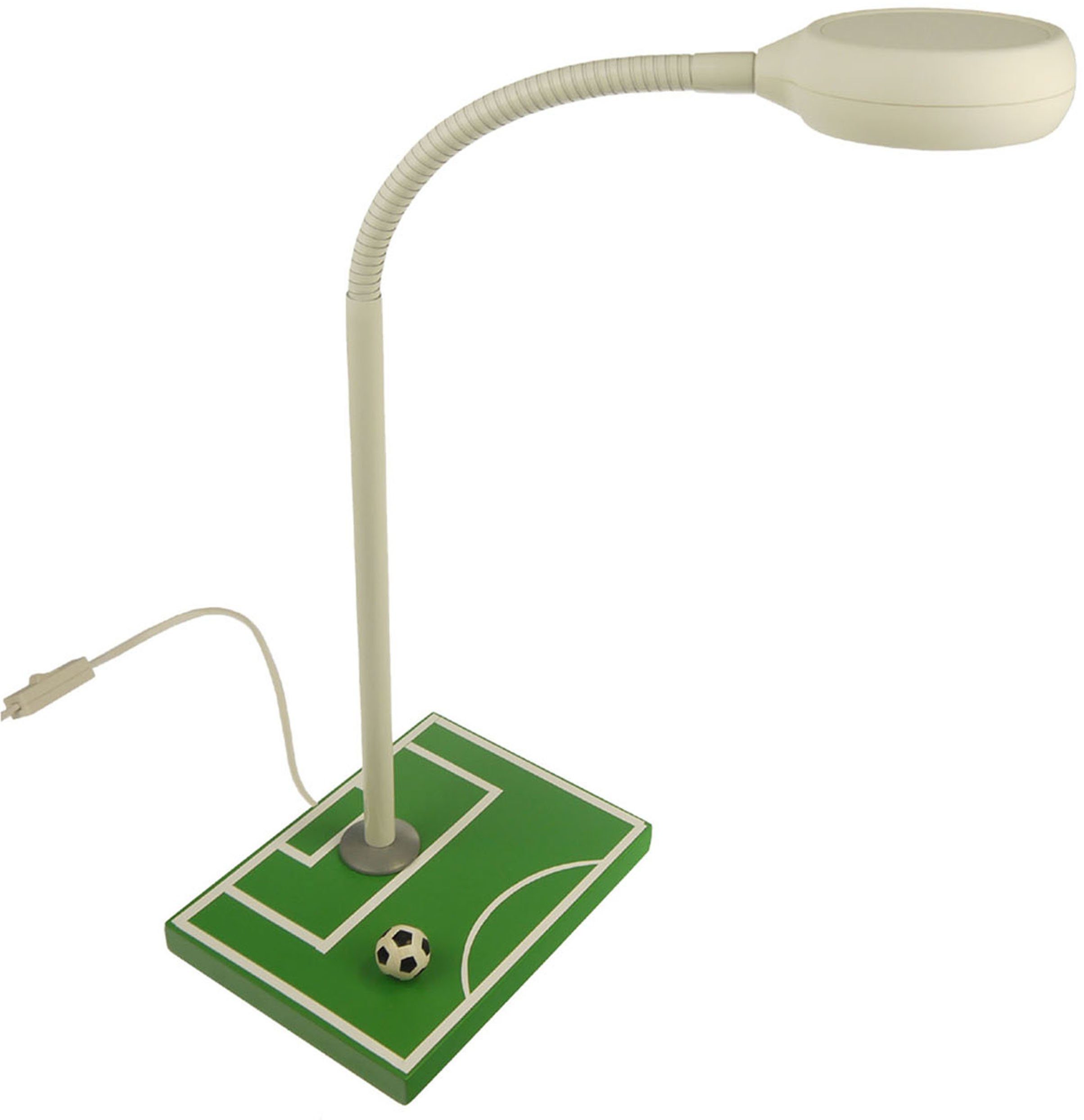 Tischleuchte wechselbar, niermann LED LED Fußballfeld Tisch-Leseleuchte Fußballfeld,