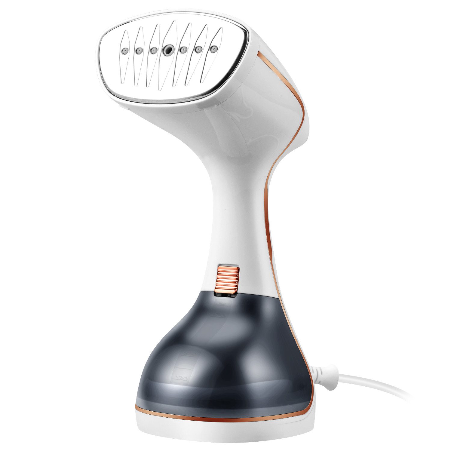 CkeyiN Dampfglätter 1780W Dampfbürste mit 320ML Wassertank Dampfleistung max. 25g/min, 1780,00 W, 3 Dampfstufen LED-Anzeige …