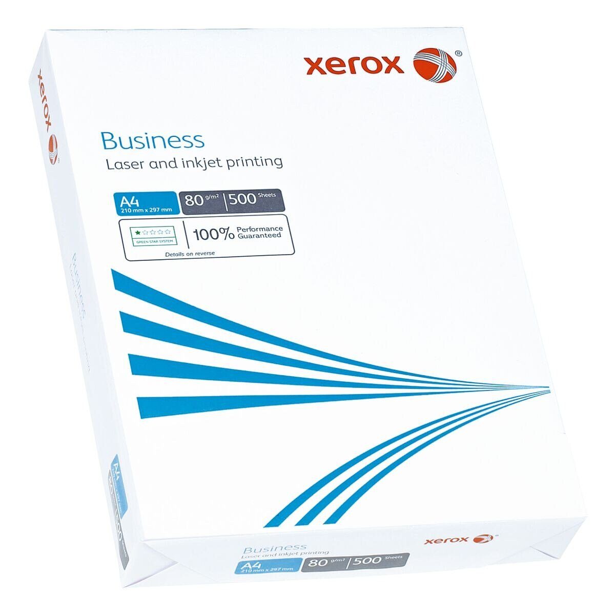 Xerox Druckerpapier Business, Format DIN A4, 80 g/m², 151 CIE, 500 Blatt