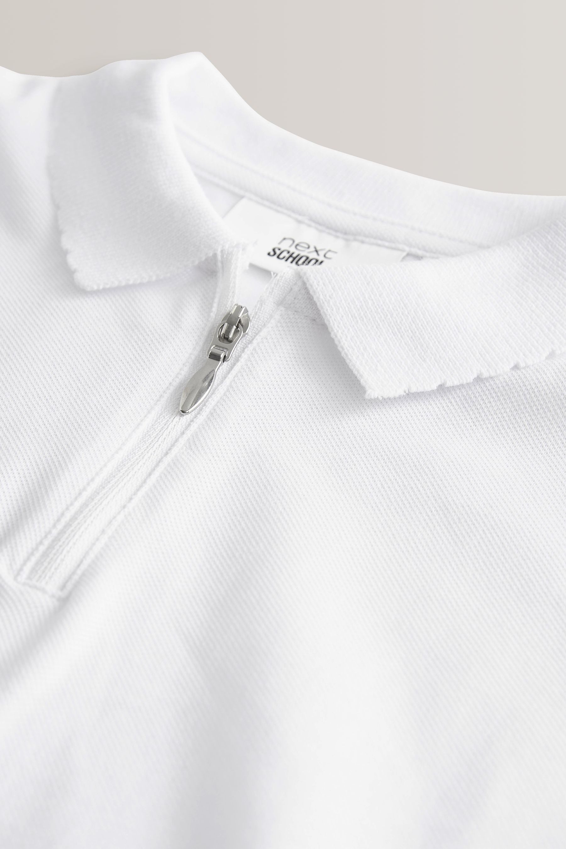 Next Langarm-Poloshirt Polohemden mit Reißverschluss, 2er-Pack (2-tlg)