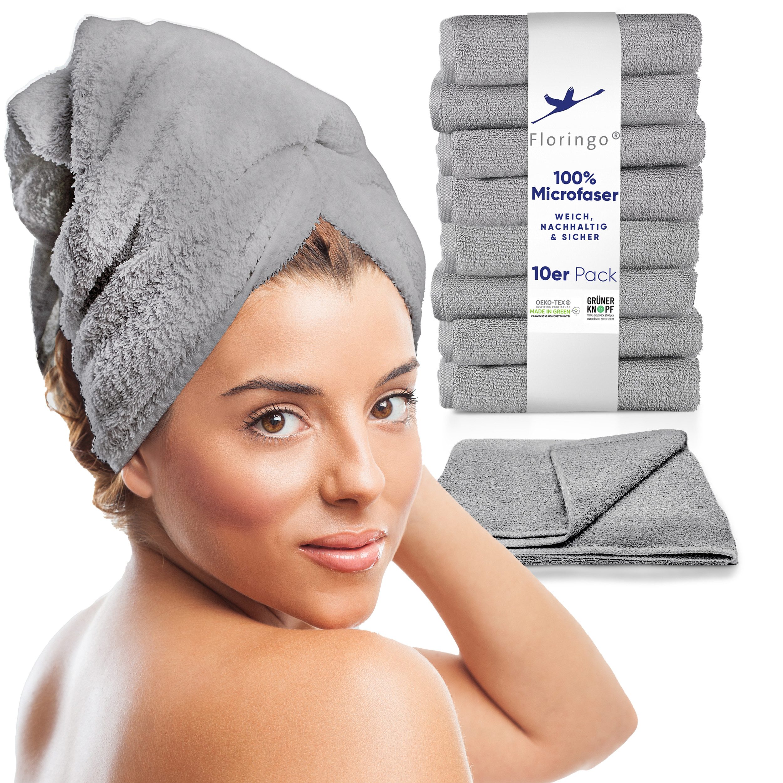 MOON Heimtextilien Handtuch 10er Pack Friseurtuch günstig online kaufen
