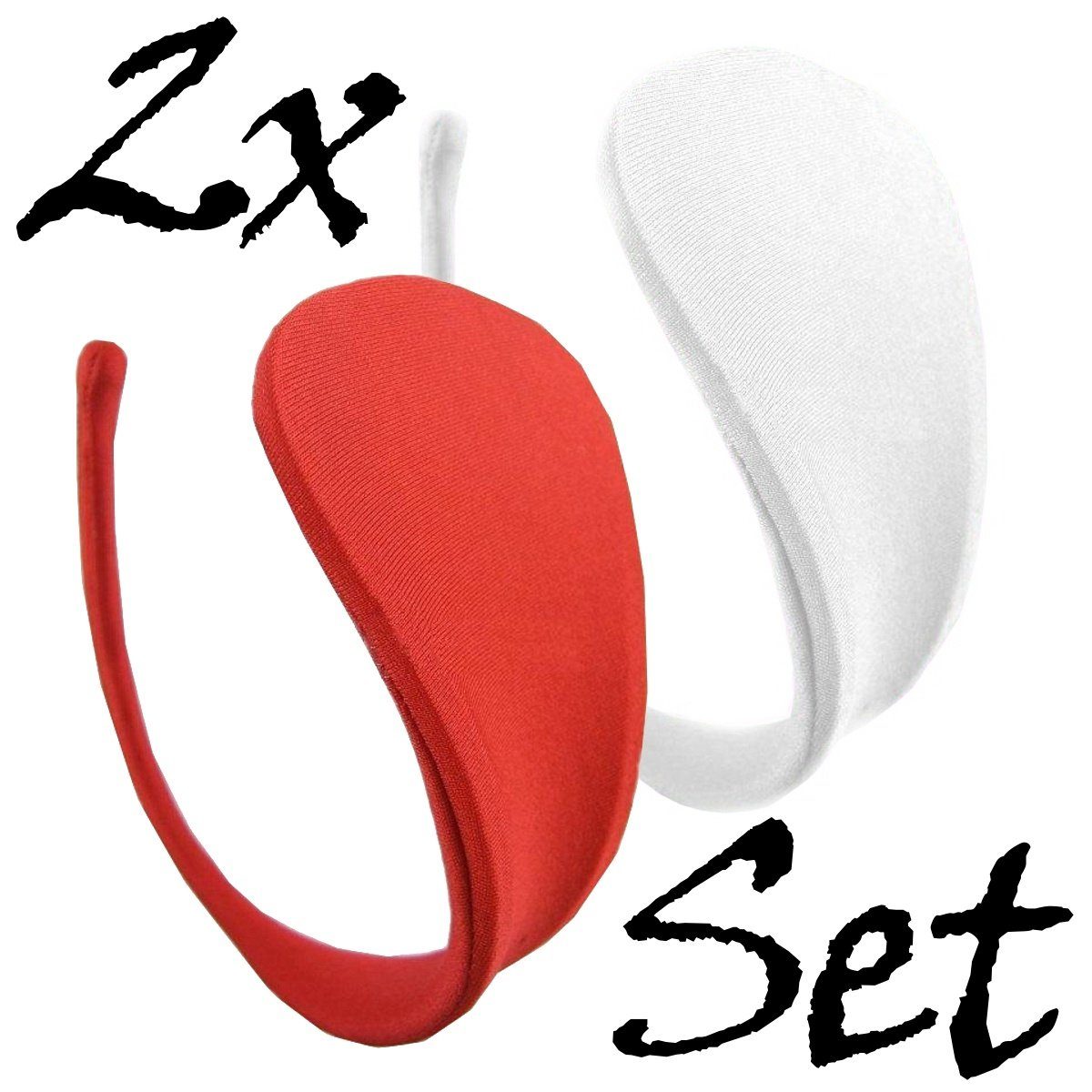 Lau-Fashion Stringtanga Damen C-String Doppelpack Unifarben Slip Mini Bikin günstig online kaufen