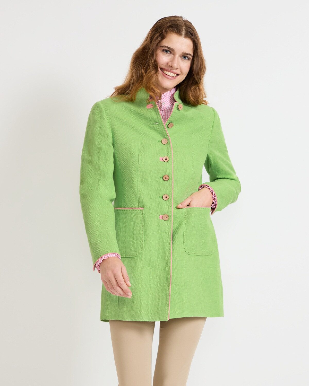 Reitmayer Longblazer Gehrock mit Kontrast