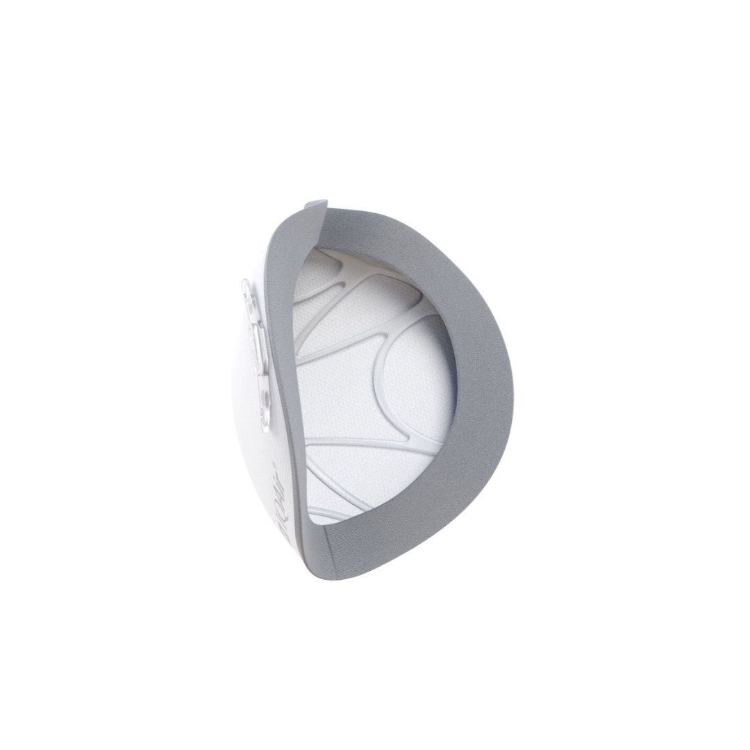 IQAir Filtrierende Halbmasken FFP2 IQAir Atemschutzmaske - 60 Stück, 5-lagige Premium Atemschutzmaske, gegen Feinstaub PM2.5, Pollen, Bakterien & Viren, [60 Stück]