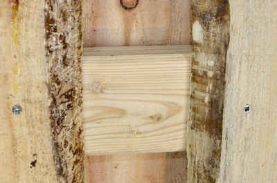 Mega-Holz Sichtschutzelement Sichtschutzzaun Set Natura Lärche, (Sparset, 29-St), Naturbelassen