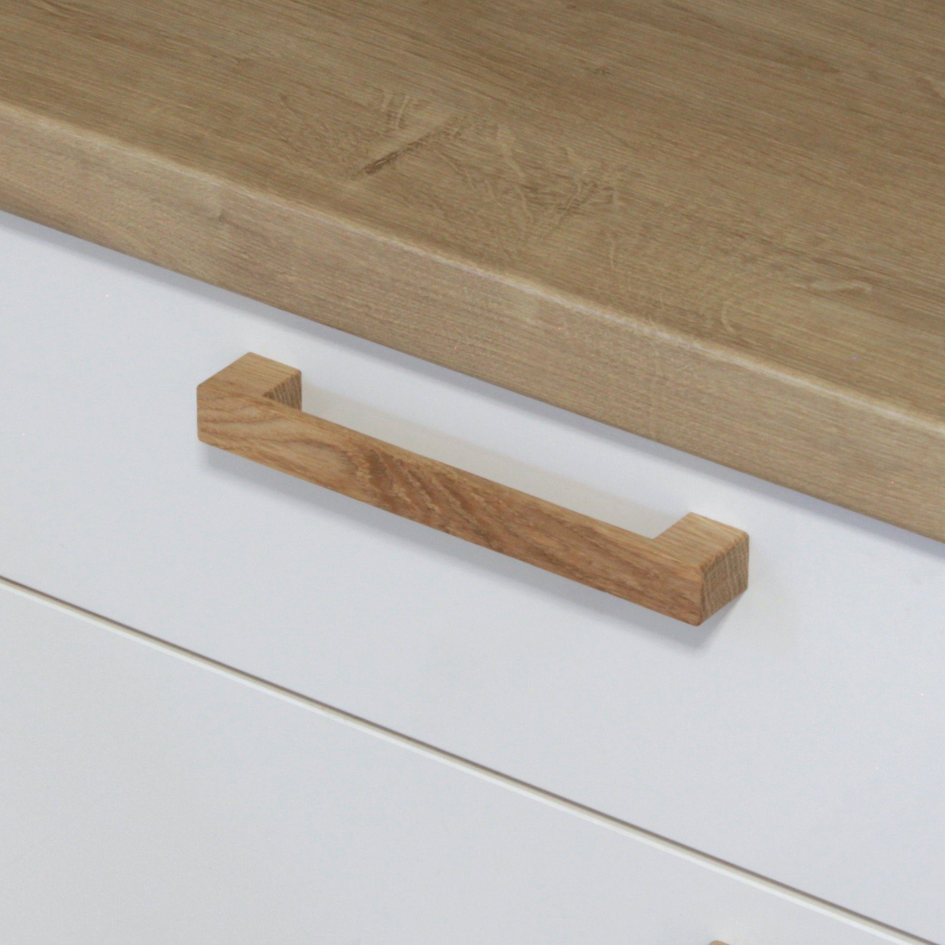 ekengriep Мебліgriff 251, Holzgriff aus Eiche für Küche, IKEA Schrank, Висувні ящики usw.