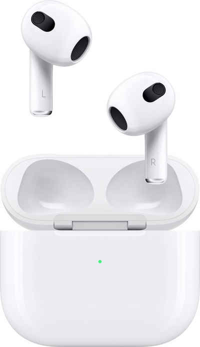 Apple Airpods (3. Generation 2022) Навушники-вкладиші (Siri, Bluetooth, mit Lightning-Ladecase)