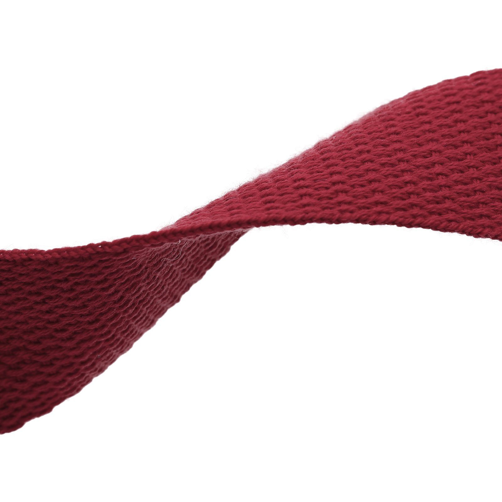 maDDma Rollladengurt Gurtband 5m x 32mm Baumwoll-Polystergemisch Taschengurt Rucksack (Einzeln), 059 weinrot