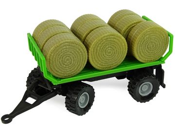 LEAN Toys Spielzeug-Traktor Traktor Anhänger Farmtraktor Bauernhof Spielzeug Landwirtschaft