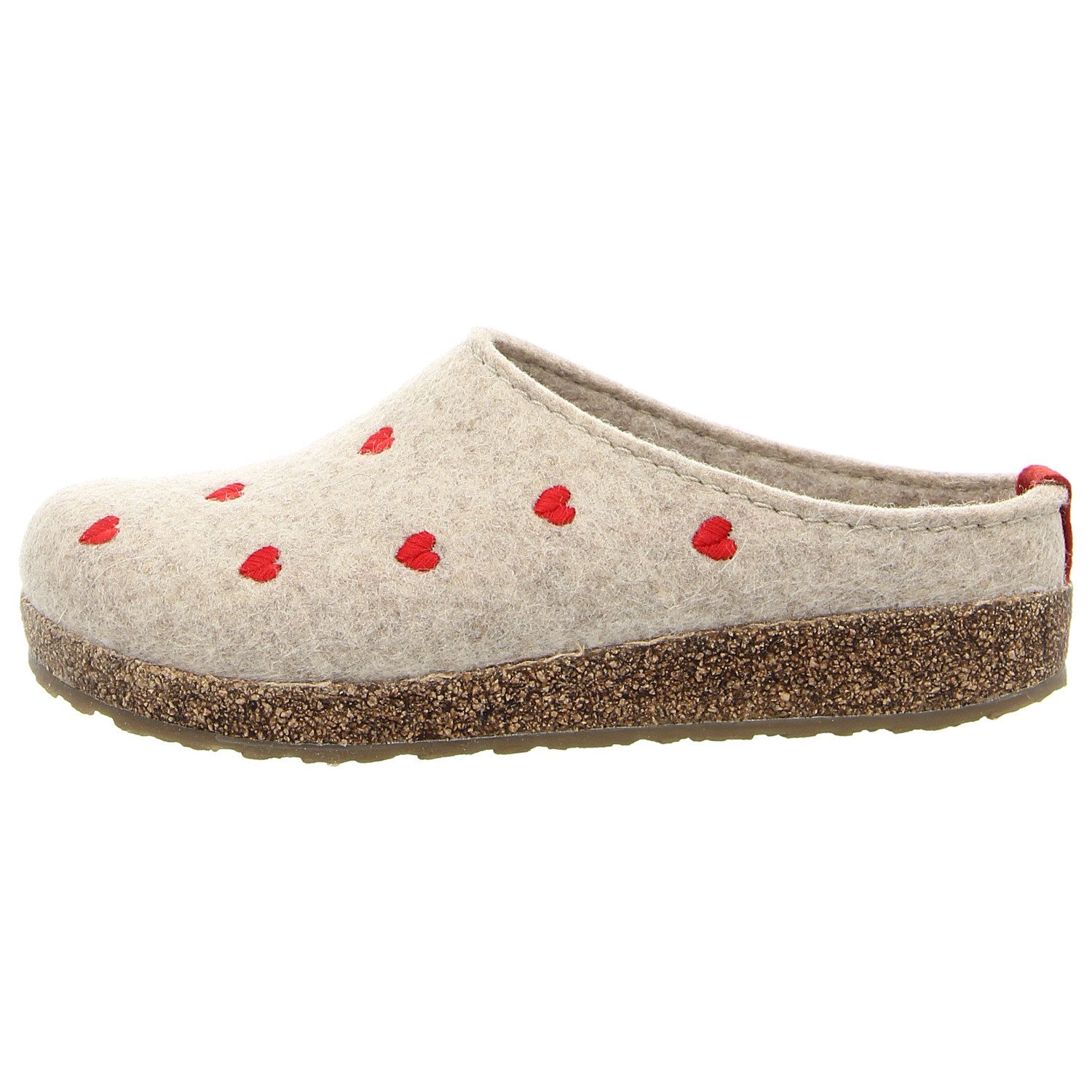 Haflinger Grizzly Cuoricini Hausschuh